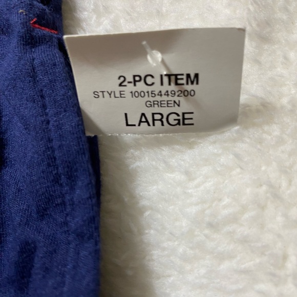 Club Room men’s shorts with back pocket large blue - Picture 2 of 5